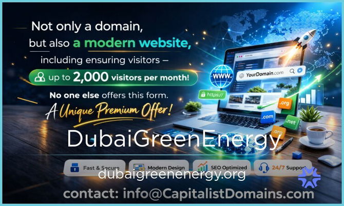 DubaiGreenEnergy.org — 2