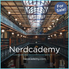 Nerdcademy.com - New premium domain marketplace