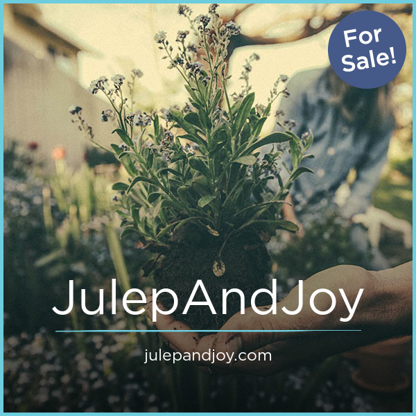 JulepAndJoy.com - Catchy premium domain marketplace