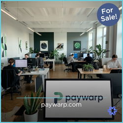 PayWarp.com - Unique premium firm names for sale