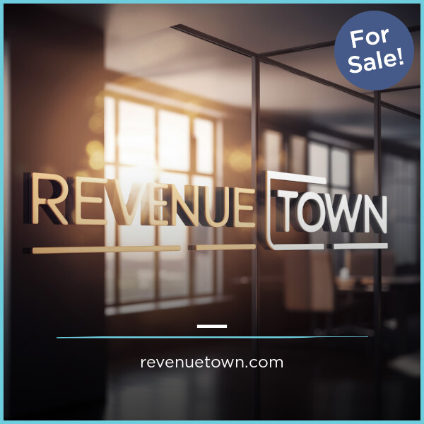 RevenueTown.com - Unique premium domains for sale