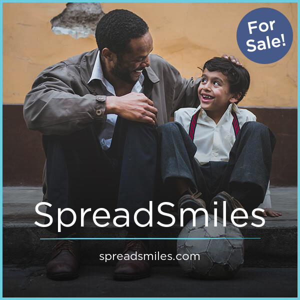 SpreadSmiles.com - Unique premium domain names for sale