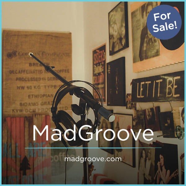 MadGroove.com - buy Catchy premium domains