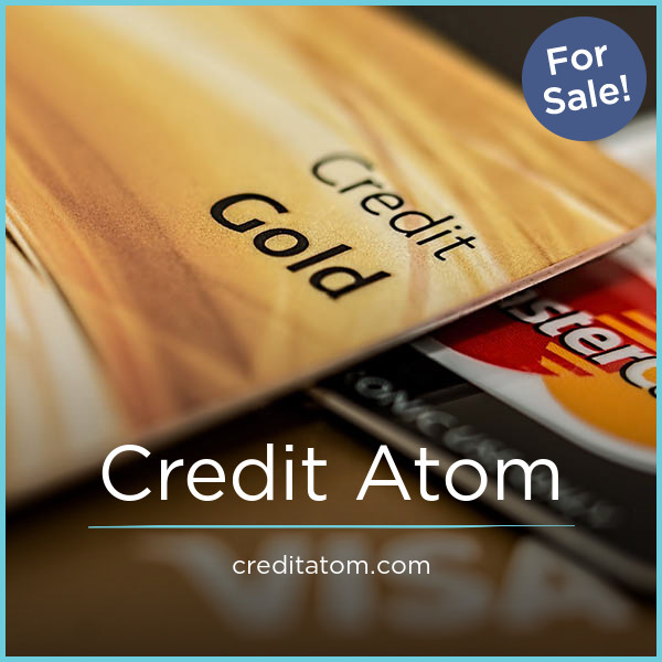 CreditAtom.com - Creative domains for sale