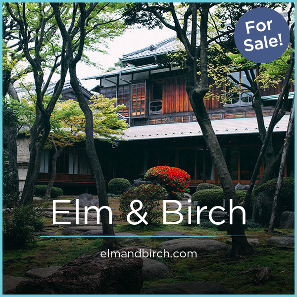 ElmAndBirch.com - Creative premium domain names