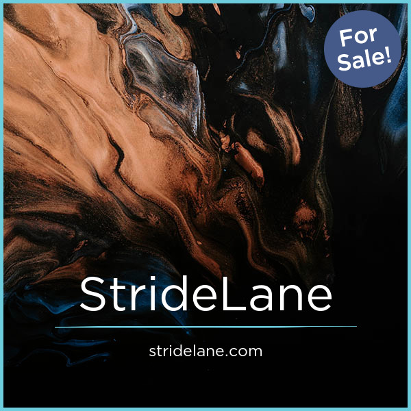 StrideLane.com - Catchy premium domain names