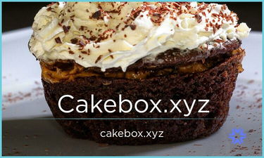 Cakebox.xyz - Creative brandable domain for sale
