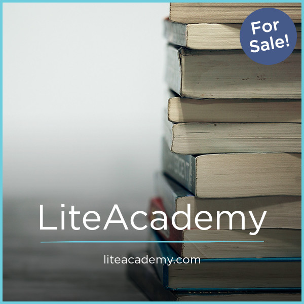 LiteAcademy.com - Creative premium domain names for sale