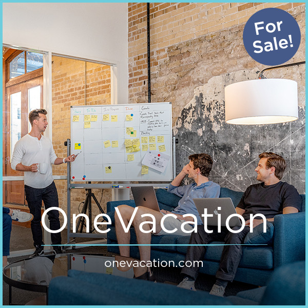 OneVacation.com - Cool premium domain names for sale