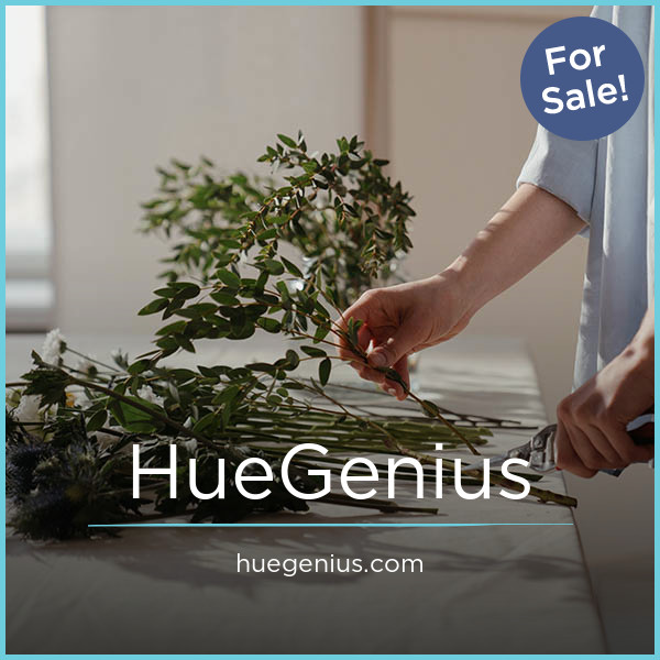 HueGenius.com - Catchy domains for sale