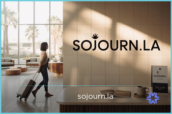 sojourn.la - Creative brandable domain for sale