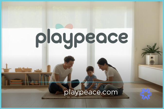 PlayPeace.com - Creative premium domain marketplace