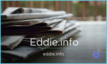 Eddie.info - Creative brandable domain for sale