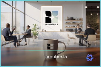 Number.La - Creative brandable domain for sale