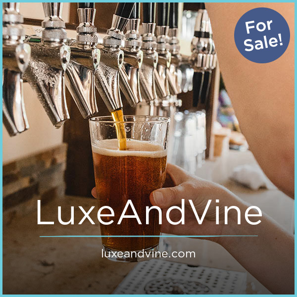 LuxeAndVine.com - Good premium domains for sale