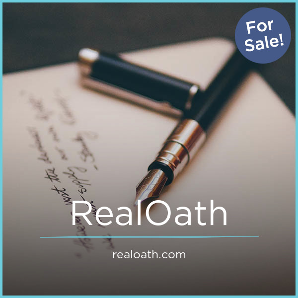 RealOath.com - Creative premium domain marketplace