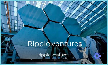 Ripple.Ventures - Creative brandable domain for sale