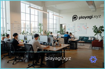 PlayAGI.xyz - Creative brandable domain for sale