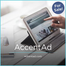 AccentAd.com - Creative brandable domain for sale