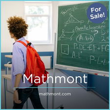 Mathmont.com - Creative brandable domain for sale
