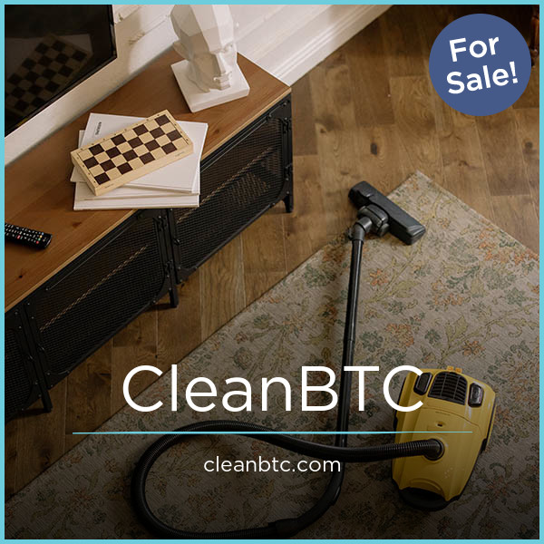 CleanBTC.com - New premium domains for sale