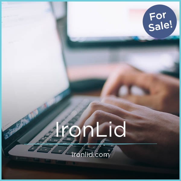IronLid.com - Cool premium domain names for sale