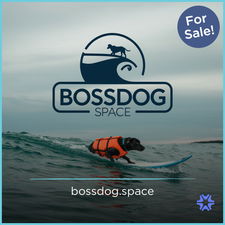 BossDog.space - Creative brandable domain for sale
