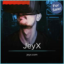 JeyX.com - Creative brandable domain for sale
