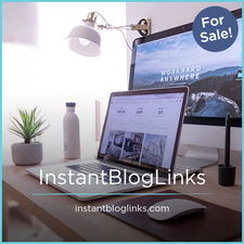 InstantBlogLinks.com - Creative brandable domain for sale