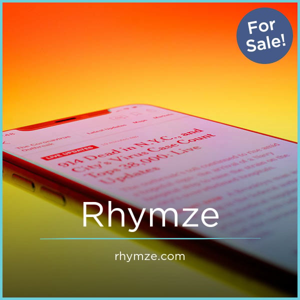 Rhymze.com - Catchy premium domain marketplace