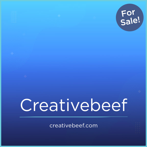 CreativeBeef.com - New premium domains for sale