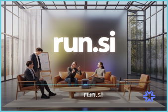 Run.si - Creative brandable domain for sale