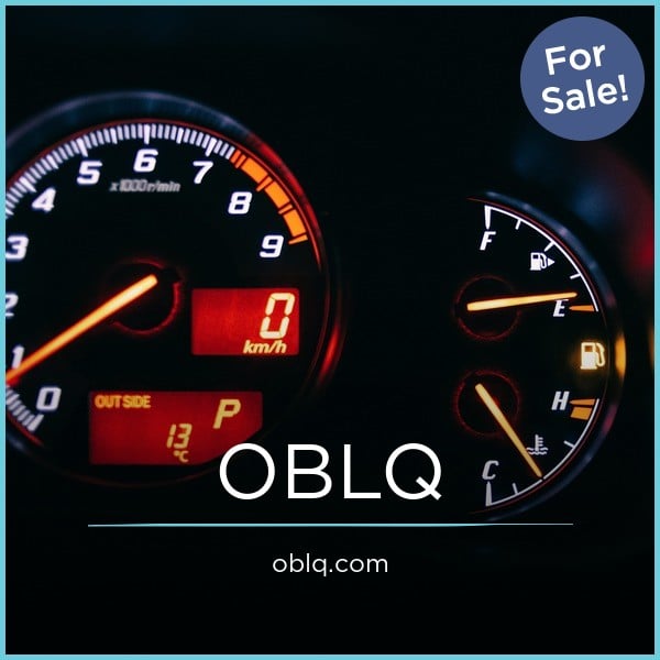 OBLQ.com - buying Catchy premium names