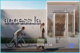 Access.la - Creative brandable domain for sale
