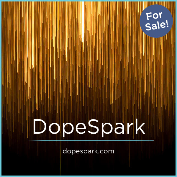 DopeSpark.com - New premium domain names for sale
