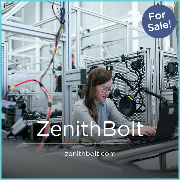 ZenithBolt.com - Creative premium domains