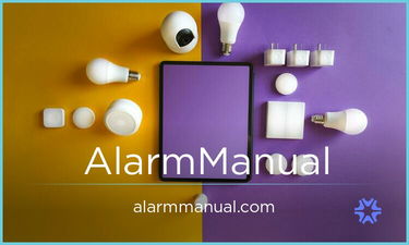 AlarmManual.com - Creative brandable domain for sale