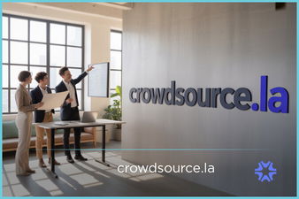 CrowdSource.la - Creative brandable domain for sale