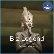 BizLegend.com - Creative brandable domain for sale
