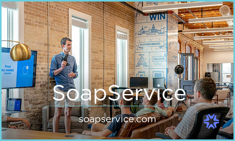 SoapService.com - Creative premium domain marketplace