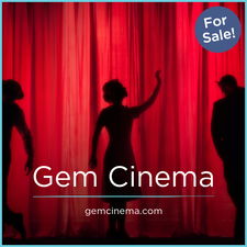 GemCinema.com - Creative brandable domain for sale