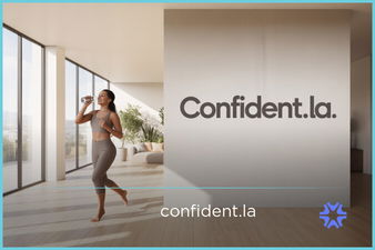Confident.LA - Creative brandable domain for sale