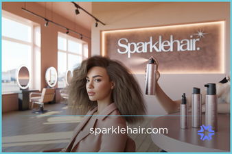 SparkleHair.com - Great premium domains for sale