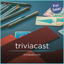 TriviaCast.com - Creative brandable domain for sale