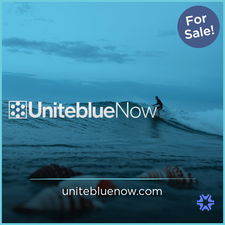 UniteBlueNow.com - Creative brandable domain for sale