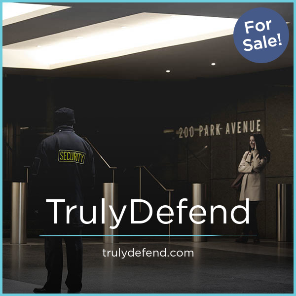 TrulyDefend.com - buy Great premium domains
