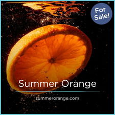 SummerOrange.com - Creative brandable domain for sale