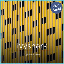 IvyShark.com - Creative brandable domain for sale