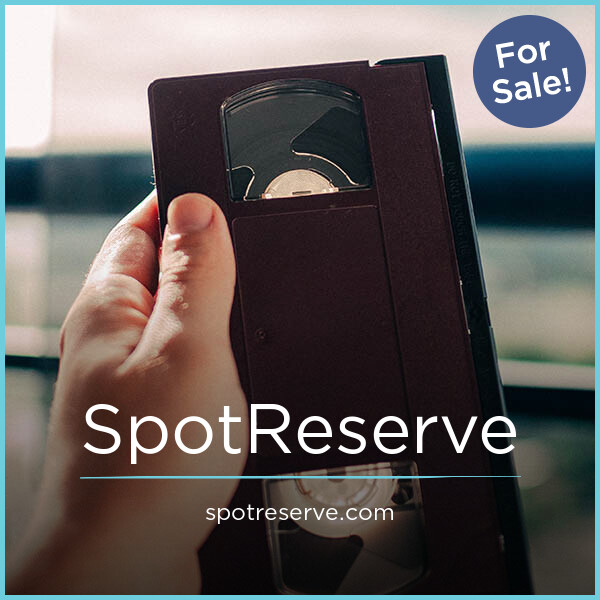 SpotReserve.com - Catchy premium domain marketplace
