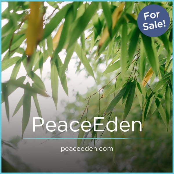 PeaceEden.com - Cool domains for sale